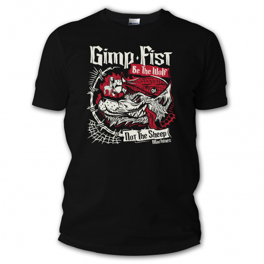 Gimp Fist - Wolf not Sheep Girlie (black)
