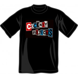 Cockney Rejects - Logo Tshirt (black)