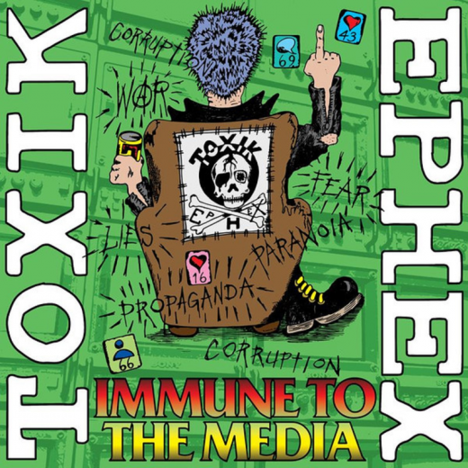 Toxik Ephex - Immune To The Media (LP) + CD