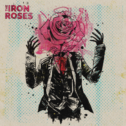 THE IRON ROSES - The Iron Roses (LP) Nathan Gray colored Vinyl