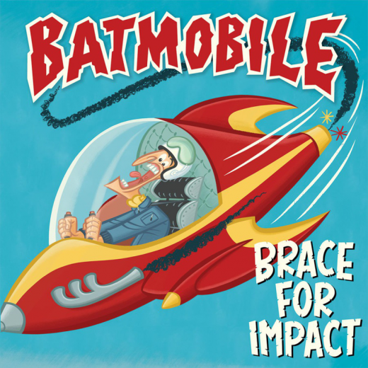 Batmobile - Brace For Impact (LP) translucent Vinyl 750 copies handnumbered!