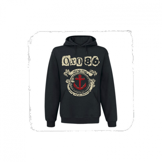 OXO86 - Anker Auf die Liebe und auf die Sehnsucht Hoodie (black)