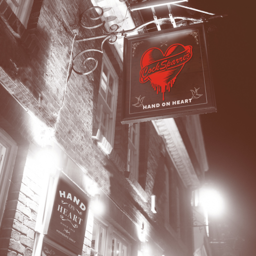 Cock Sparrer - Hand on Heart (LP) - 180g black Vinyl