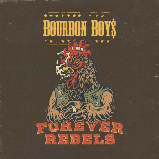 Bourbon Boys - Forever Rebels (LP) smokey brown Vinyl