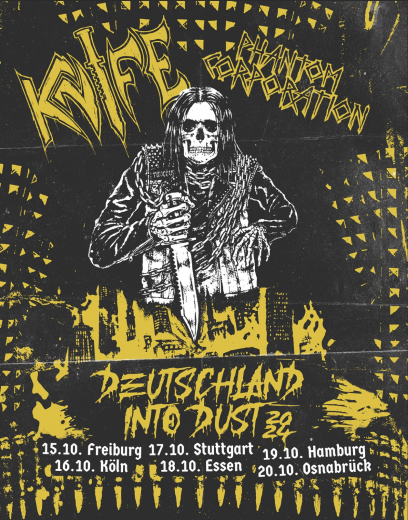 Knife / Phantom Corporation (Ticket) 18.10.24 Dont Panic Essen
