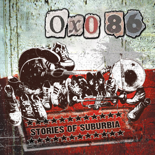 Oxo86 - Stories of Suburbia (LP) black Punched-Vinyl