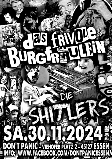 Das frivole Burgfräulein / Die Shitlers (Ticket) 30.11.24 Dont Panic Essen