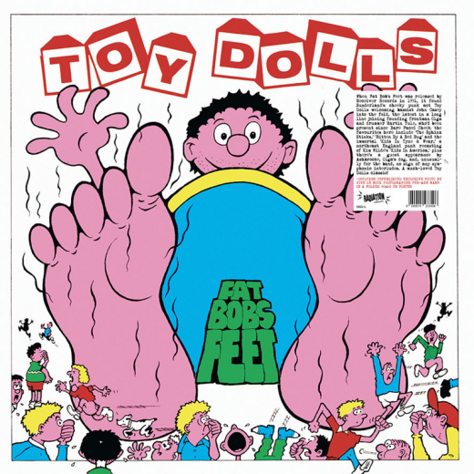 Toy Dolls - Fat Bobs Feet (LP) Radiation black Vinyl