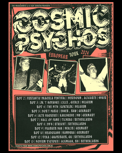 Cosmic Psychos (Ticket) 05.11.2024 Dont Panic Essen