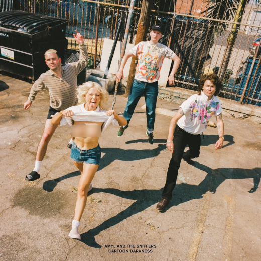 Amyl & the Sniffers - Cartoon Darkness (LP) Bittersweet Moondance Vinyl ltd