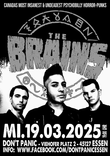 The Brains (Ticket) 19.03.25 Dont Panic Essen