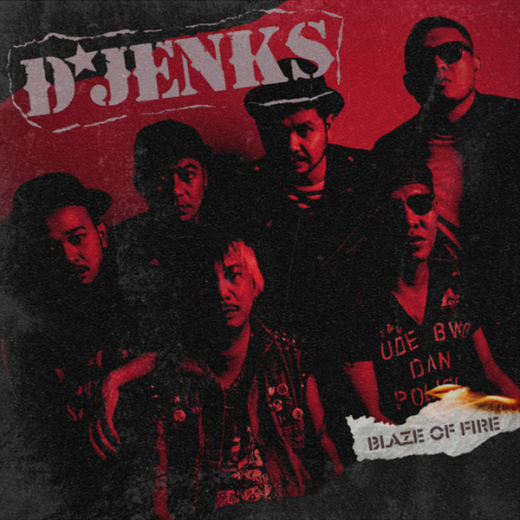 DJenks - Blaze of Fire (LP) red Vinyl