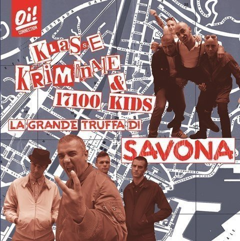 Klasse Kriminale & 17100 Kids – La Grande Truffa Di Savona (LP) +CD black Vinyl