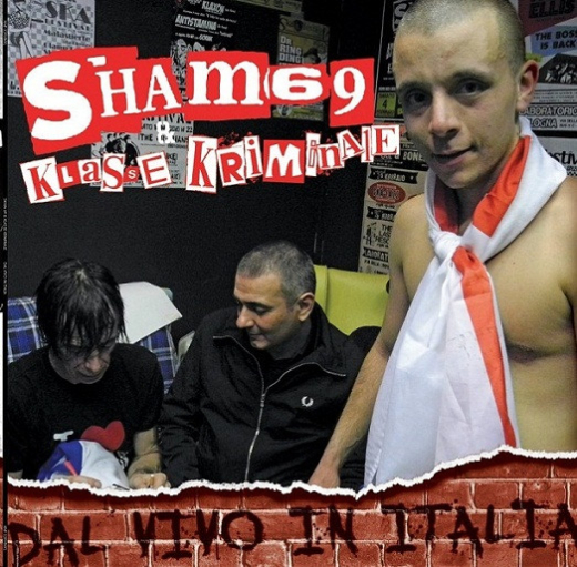 Klasse Kriminale / Sham69 - Dal Vivo in Italia (LP) black Vinyl