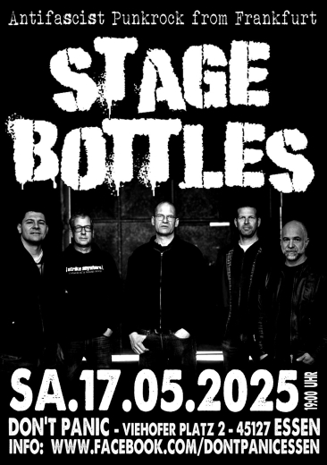 Stage Bottles (Ticket) 17.05.25 Dont Panic Essen