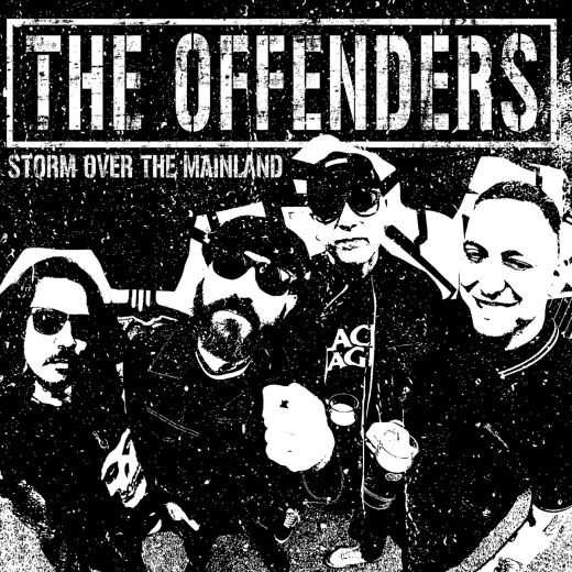 Offenders, the - Storm over the Mainland (LP) clear black Splatter Vinyl