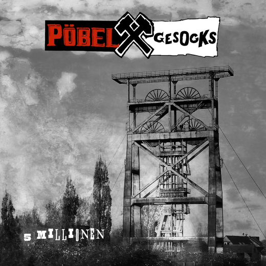Pöbel & Gesocks - 5 Millionen (LP) Collectors Edition clear-red marbled Vinyl