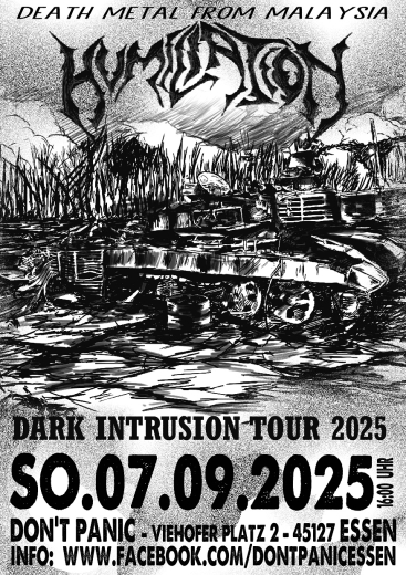 Humiliation (Ticket) 07.09.25 Dont Panic Essen