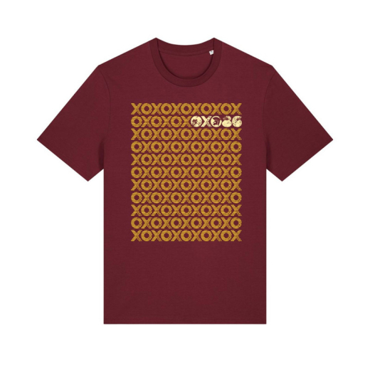 Oxo86 - XOXO Tshirt (burgundy-red)