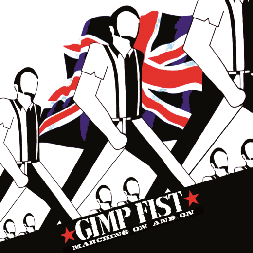 Gimp Fist - Marching on and on (LP) anniversay reissue Splatter Vinyl