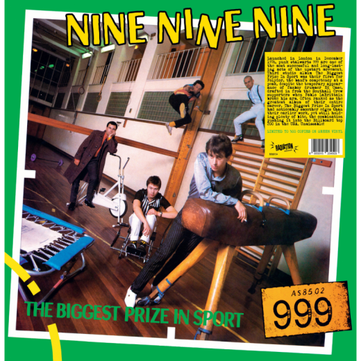 999 - The Biggest Prize In Sport (LP) green Vinyl Radiation Edition