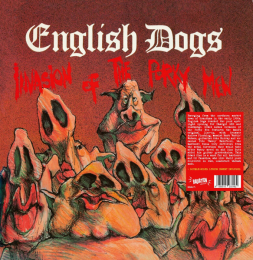 English Dogs – Invasion Of The Porky Men (LP) black Vinyl Radiation Edition