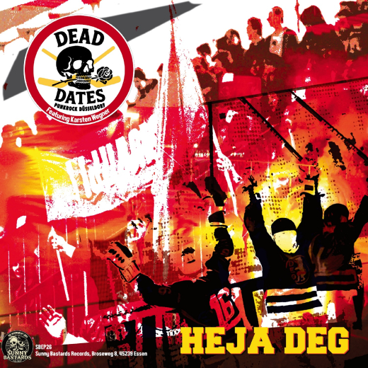 Dead Dates - Nie mehr Nebenplatz 11 / Heja DEG (EP) 7inch black Vinyl
