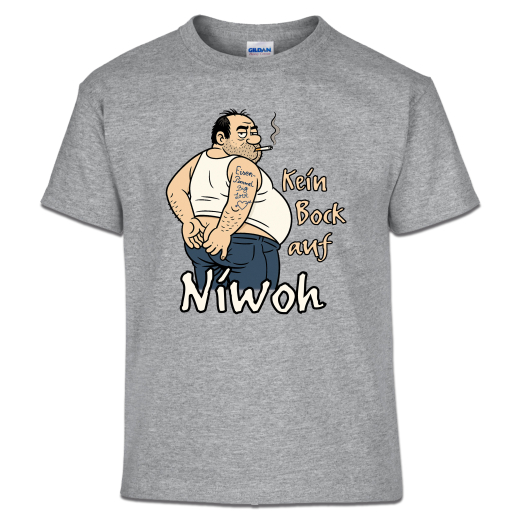 Eisenpimmel - Kein Bock auf Niwoh T-Shirt (grey)
