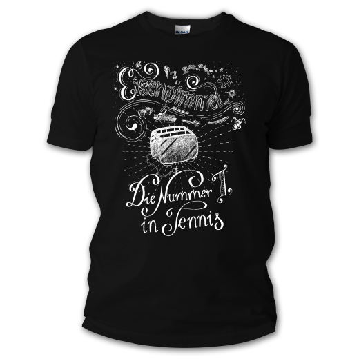 Eisenpimmel - Die Nr.1 im Tennis T-Shirt (black)