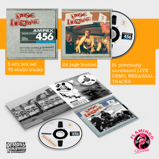 Klasse Kriminale ‎– Restored, Remixed & Remastered (CD Box) 5 CD´s