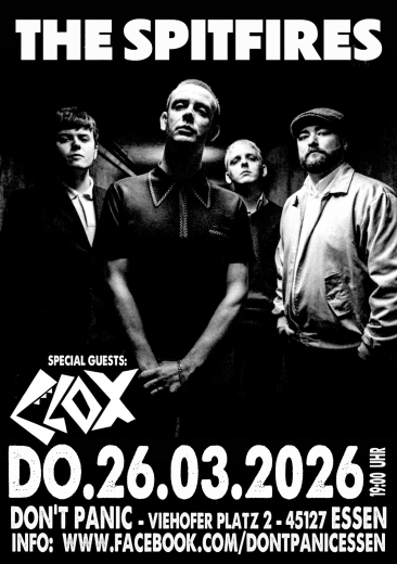 The Spitfires / Clox (Ticket) 26.03.26 Dont Panic Essen