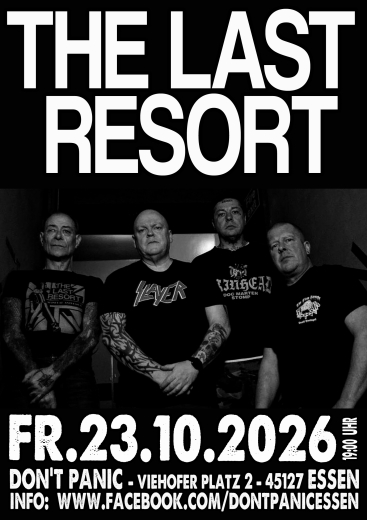 The Last Resort + guests (Ticket) 23.10.26 Dont Panic Essen