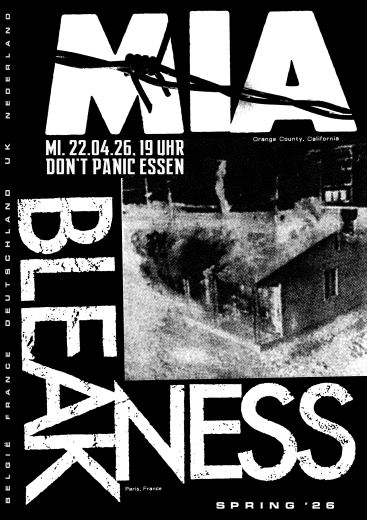 M.I.A. / Bleakness (Ticket) 22.04.26 Dont Panic Essen