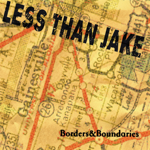 Less Than Jake - Borders & Boundaries (2LP) 25th Anniversary yellow Vinyl