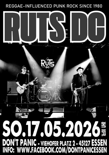Ruts DC (Ticket) 17.05.26 Dont Panic Essen