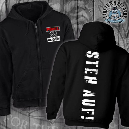 Pöbel & Gesocks - Steh Auf Zipper-Hoody (black)