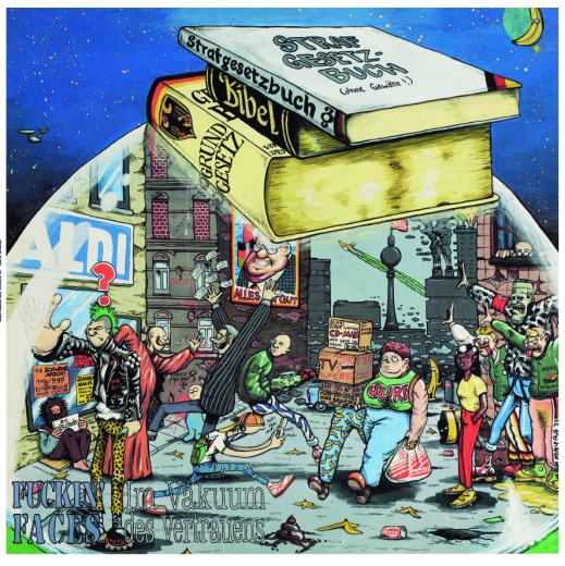 Fuckin‘ Faces – Im Vakuum Des Vertrauens (LP) splatter Vinyl