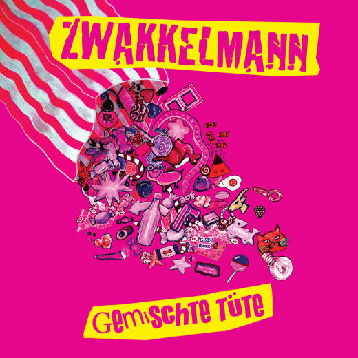Zwakkelmann – Gemischte Tüte (LP) Splatter Vinyl Gatefolder