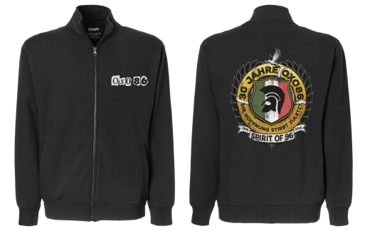 OXO86 - Die Hoffnung stirbt zuletzt Zipper Jacke (black)