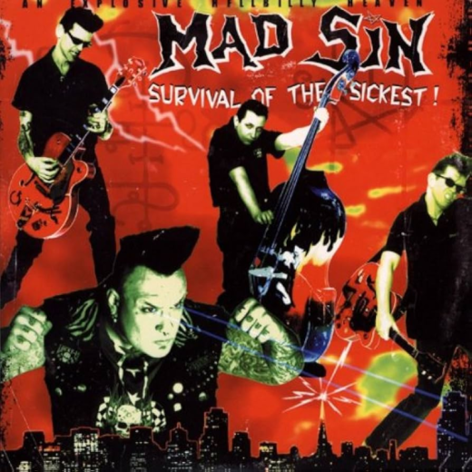 Mad Sin - Survival Of The Sickest  (LP) ltd black Vinyl