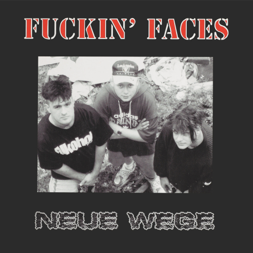 Fuckin Faces - Neue Wege (LP) clear with red black splatter Vinyl