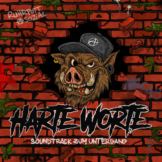 Harte Worte - Soundtrack zum Untergang (EP) 10inch Vinyl TESTPRESSUNG