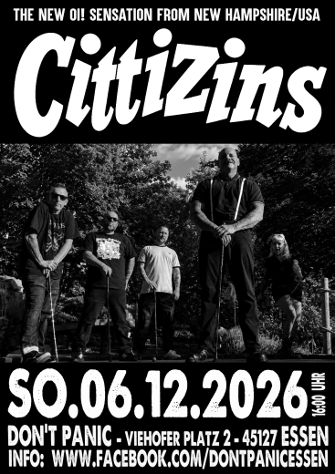 Cittizins (Ticket) 06.12.26 Dont Panic Essen