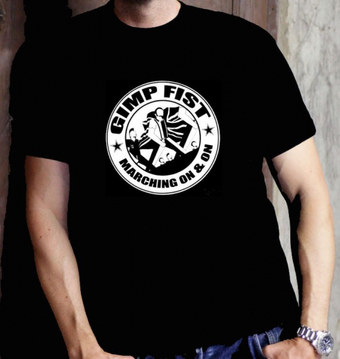 Gimp Fist -Marching on and on T-Shirt (black)