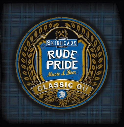 Rude Pride - same (EP) lim. 250, solid blue Vinyl, DL Code