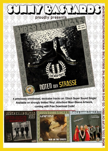 Dörpms - Noten der Strasse (LP) colored Vinyl, Super Sound Single#4 12inch/45RPM
