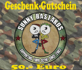 Sunny Bastards Shop-Gift Card for 50 Euro