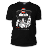 Dont Panic Club Dogs Logo Tshirt (black) For my family for my friends