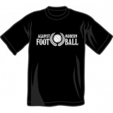 Against modern Football - T-Shirt (black)