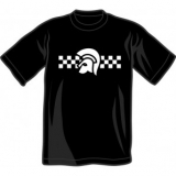 Trojan 2 Tone Tshirt (black)